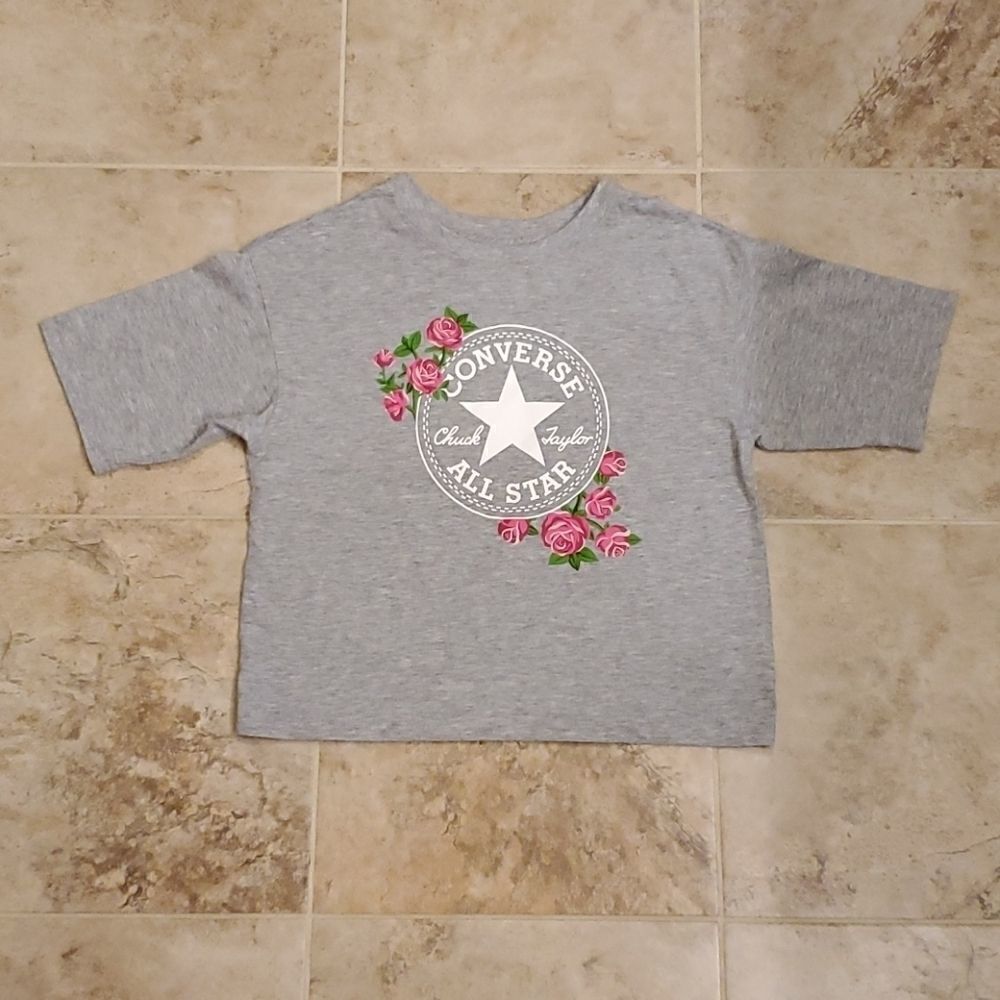 Girl's Converse rose t shirt